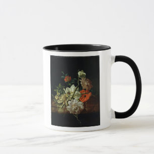 Taza Todavía vida con las flores