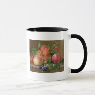 Taza Todavía vida de melocotones