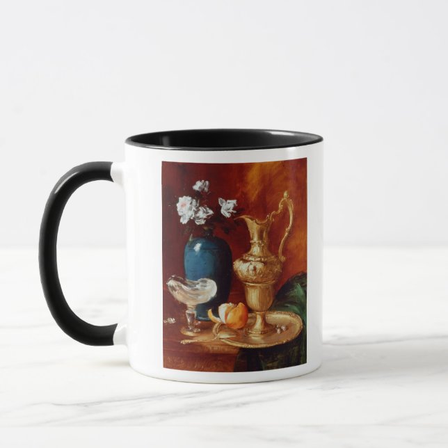 Taza Todavía vida de un jarro de la cerda joven, (Izquierda)