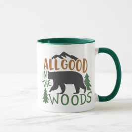 Taza Todo Bien En El Bosque De Los Bosques De Bosques D