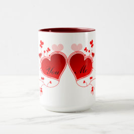 Taza Todo el corazón de impresión