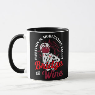 Taza Todo En Moderación Excepto Puente Y Vino