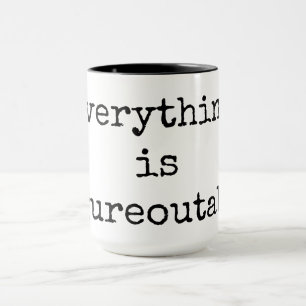 Taza Todo es Figureoutable, Cita Café Mug