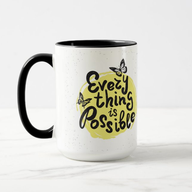 Taza Todo es posible (Izquierda)