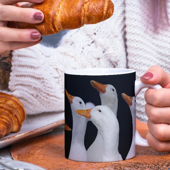 Taza Todo es solo patos blancos dudosos (In Situ Food)