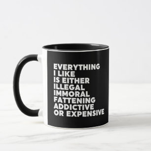 Taza Todo lo que me gusta