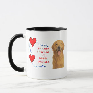 Taza ☕ 🍵 🐾 Todo Lo Que Necesito Es Amor Y Mi Recupera