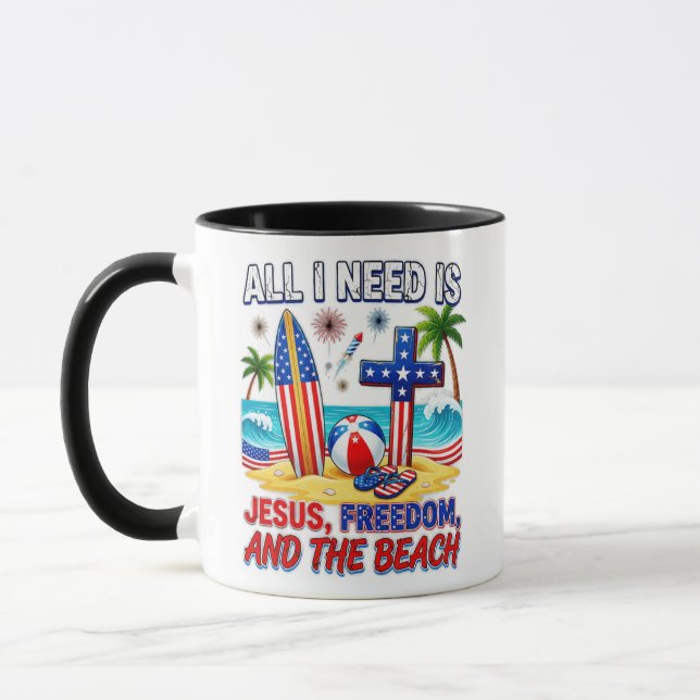 TAZA TODO LO QUE NECESITO ES JESÚS (Izquierda)
