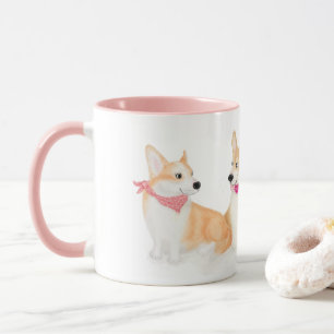 Taza 'Todo lo que necesito es té y corgo'