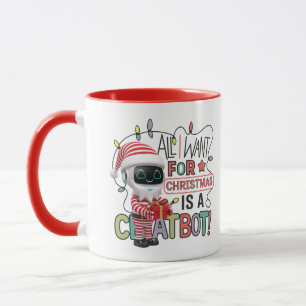 Taza 🤖 Todo lo que quiero de los Navidades es un meme