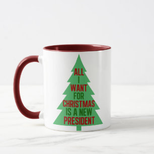 Taza Todo lo que quiero de los Navidades es un nuevo pr
