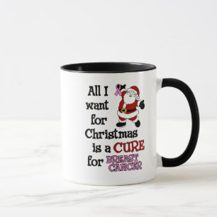 Taza Todo Lo Que Quiero Para Los Navidades... Cáncer De