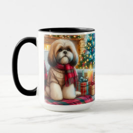 Taza Todo lo que quiero para los Navidades Shih Tzu Cof