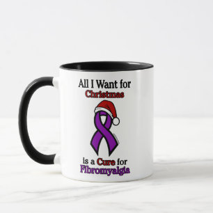 Taza Todo lo que quiero para Navidades/Gorras... Fibro