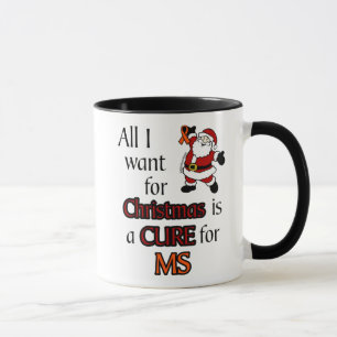 Taza Todo Lo Que Quiero Para Navidades/Santa...MS Mug