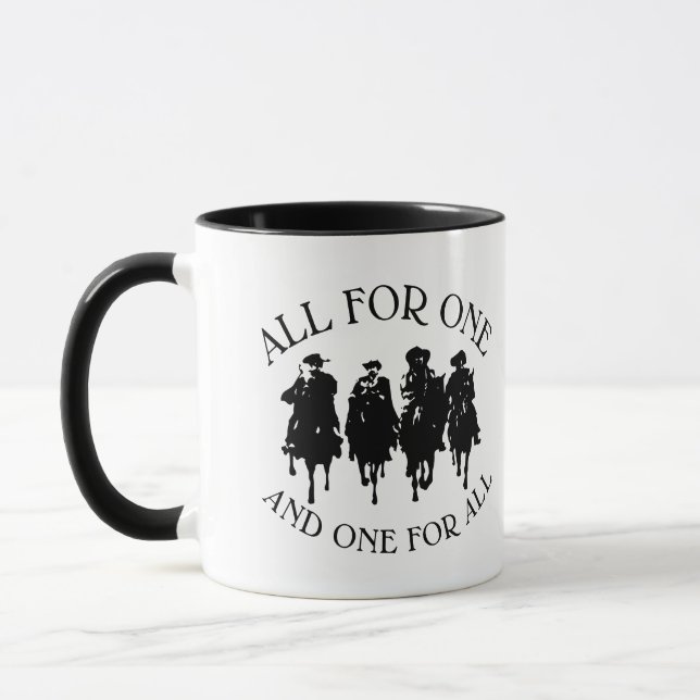 TAZA TODO POR UN TRES DUMAS DE MUSKETEERS (Izquierda)