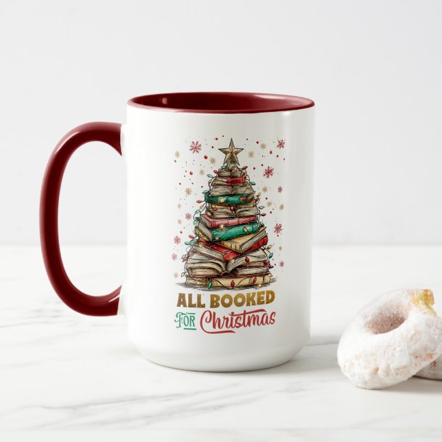 Taza Todo reservado para Navidades (Con donut)