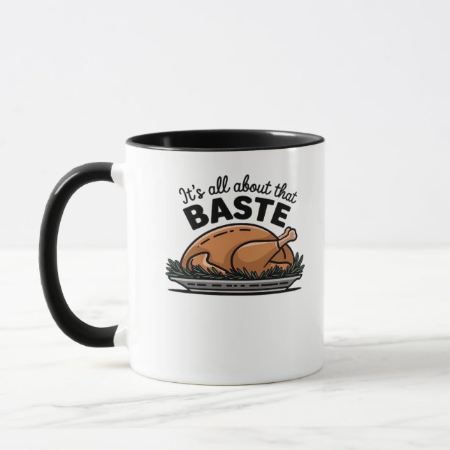 Taza Todo Sobre Ese Clásico Navidad Baste (Izquierda)