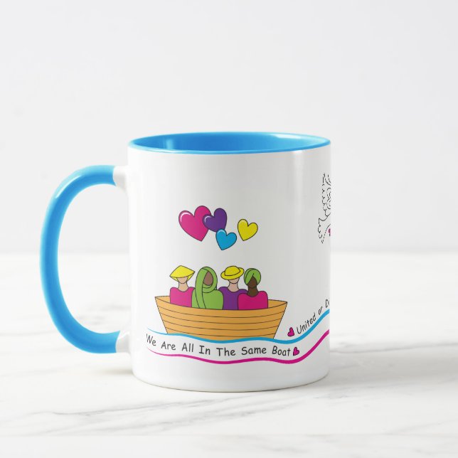 Taza Todos Estamos En El Mismo Barco_ (Izquierda)