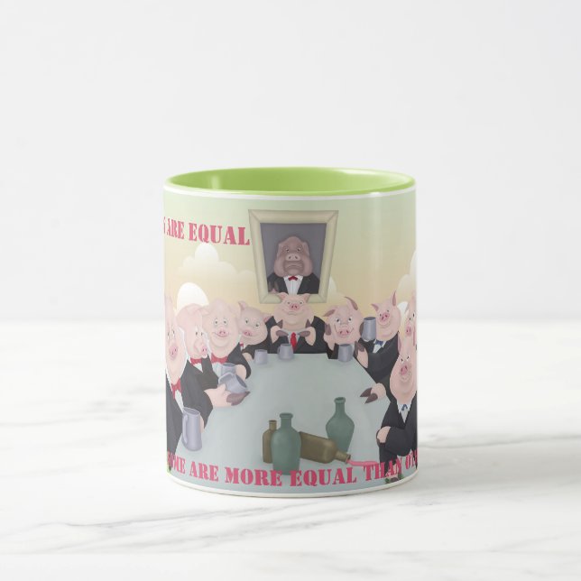 Taza Todos los animales son iguales (Centro)