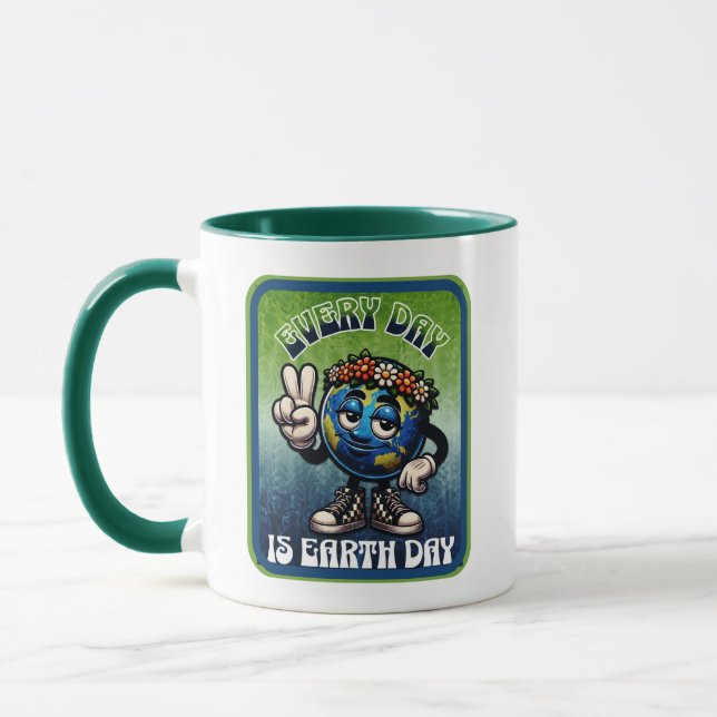 Taza Todos los Días es el Día de la Tierra (Izquierda)
