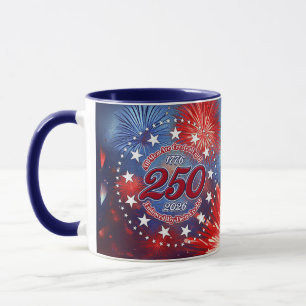 Taza Todos los hombres son creados fuegos artificiales