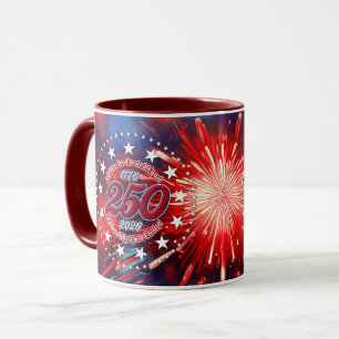 Taza Todos los hombres son creados fuegos artificiales 