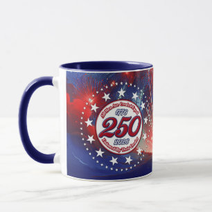 Taza Todos los hombres son creados Gráficos Fuegos arti