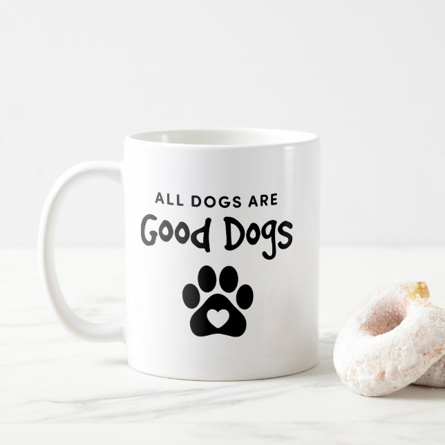 Taza Todos los perros son buenos perros (Con donut)
