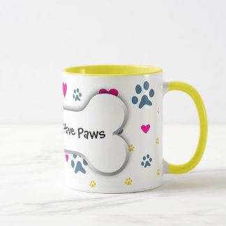 Taza Todos mis Niño-Niños tienen patas