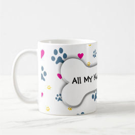 Taza Todos mis Niño-Niños tienen patas