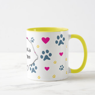Taza Todos mis Niño-Niños tienen patas
