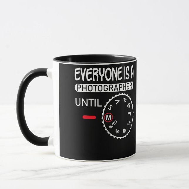 Taza Todos Son Fotógrafos Hasta El Modo Manual (Izquierda)