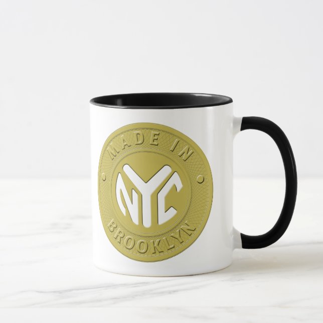Taza Token de metro de Brooklyn (Derecha)