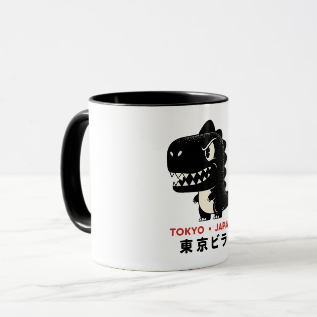 TAZA TOKYO JAPAN GODZILLA MUG (Anverso izquierdo)