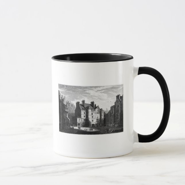 Taza Tolbooth viejo, Edimburgo (Derecha)