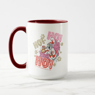 Taza Tom and Jerry "Ho! Ho! Ho!" Santa Gift Delivery