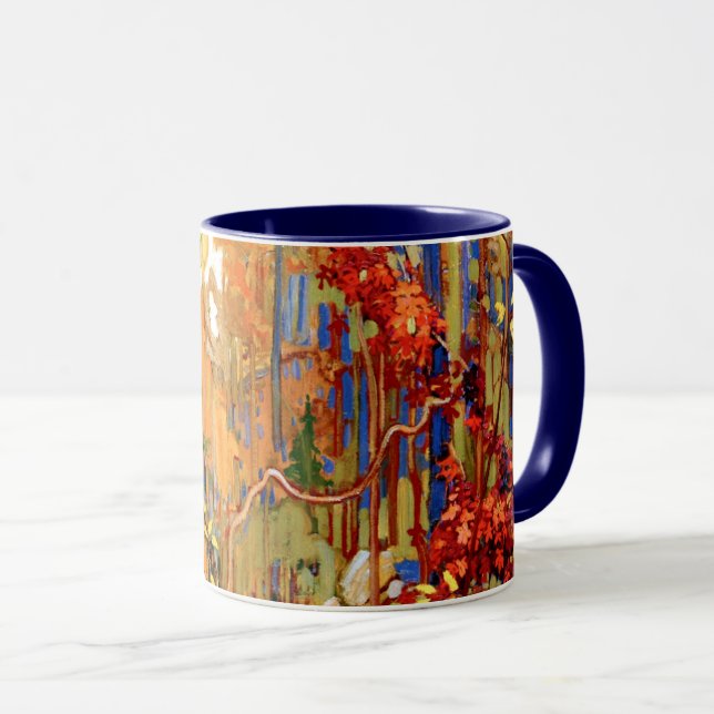 Taza Tom Thomson - Garland de otoño (Anverso derecho)