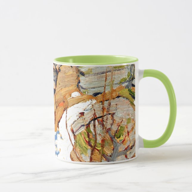 Taza Tom Thomson - Nieve y rocas (Derecha)