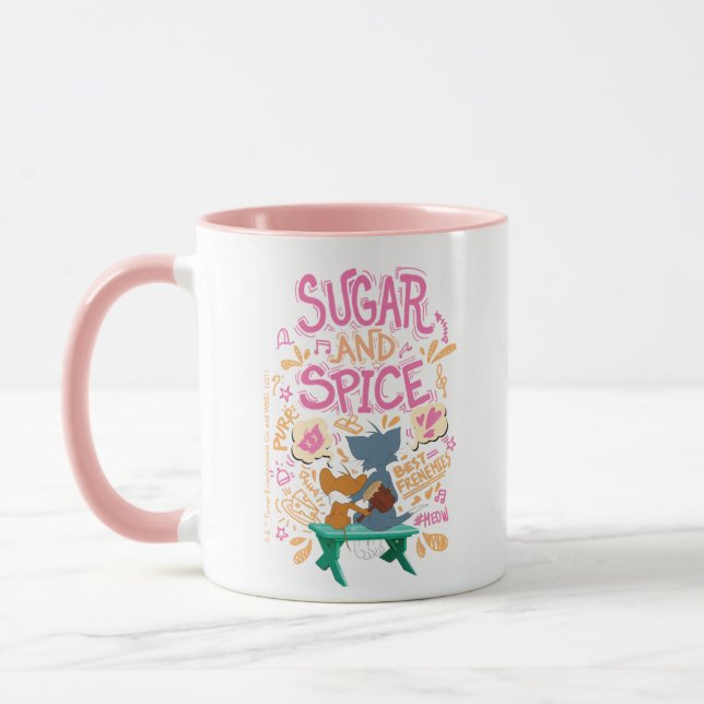 Taza Tom Y Jerry - Azúcar Y Especias (Izquierda)