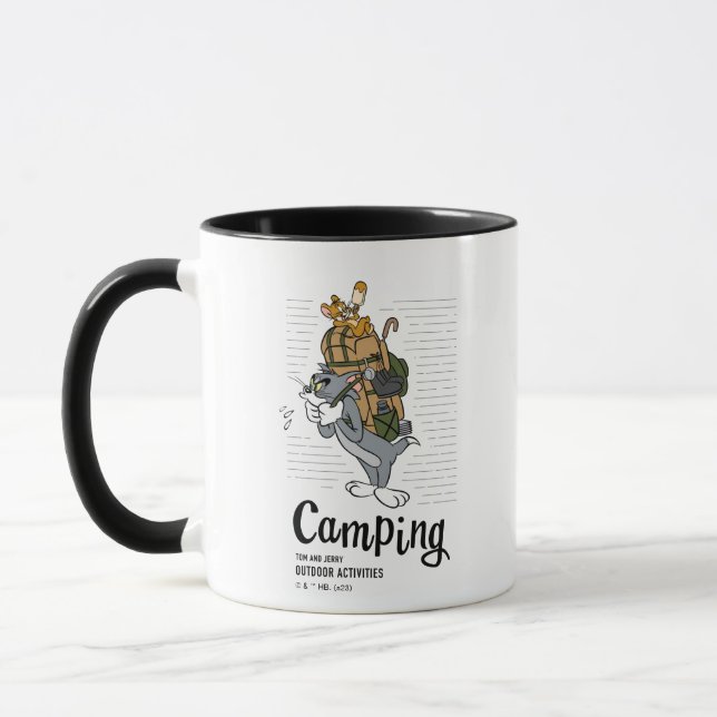 Taza Tom y Jerry Camping (Izquierda)