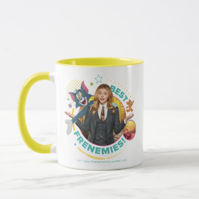 Taza Tom y Jerry con Kayla - Las mejores monedas (Izquierda)