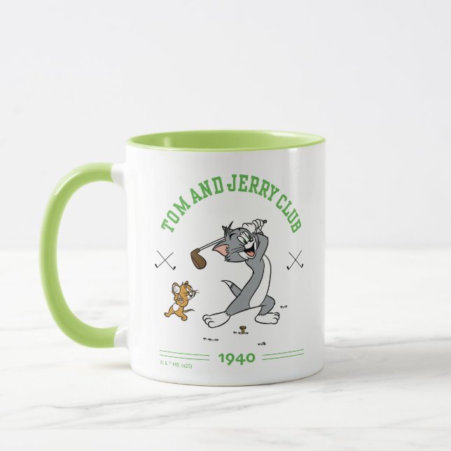 Taza Tom y Jerry Golfing Club 1940 (Izquierda)