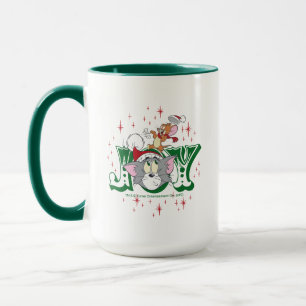 Taza Tom y Jerry Holiday Joy