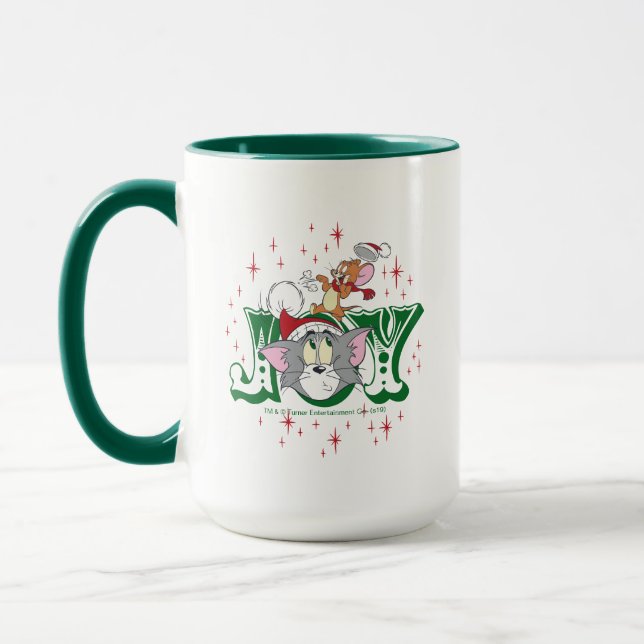 Taza Tom y Jerry Holiday Joy (Izquierda)