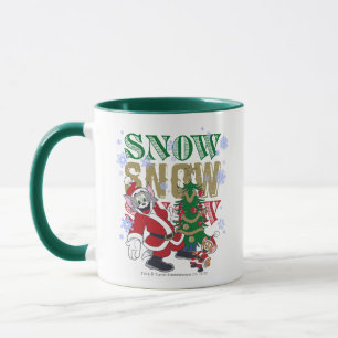 Taza Tom y Jerry Santas Del Árbol