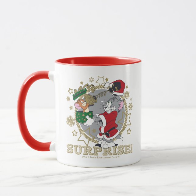 Taza Tom y Jerry Surprise Gift (Izquierda)