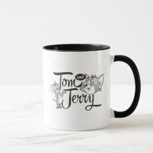 Taza Tom Y Jerry   Tom Y Jerry Parece Dulce