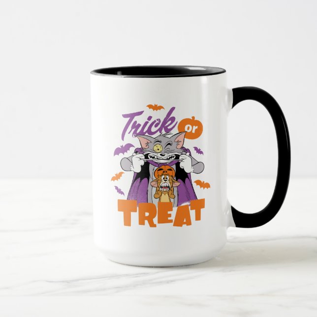 Taza Tom y Jerry | Truco o trato (Derecha)