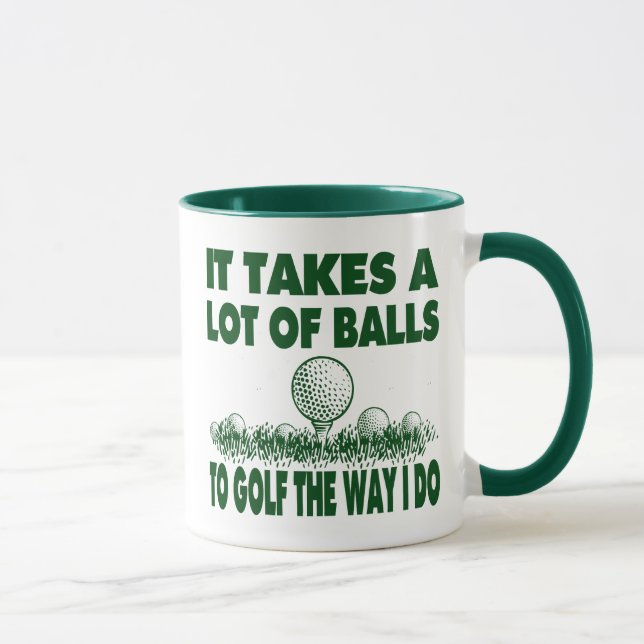 TAZA TOMA MUCHAS BOLAS PARA GOLF COMO HAGO (Derecha)